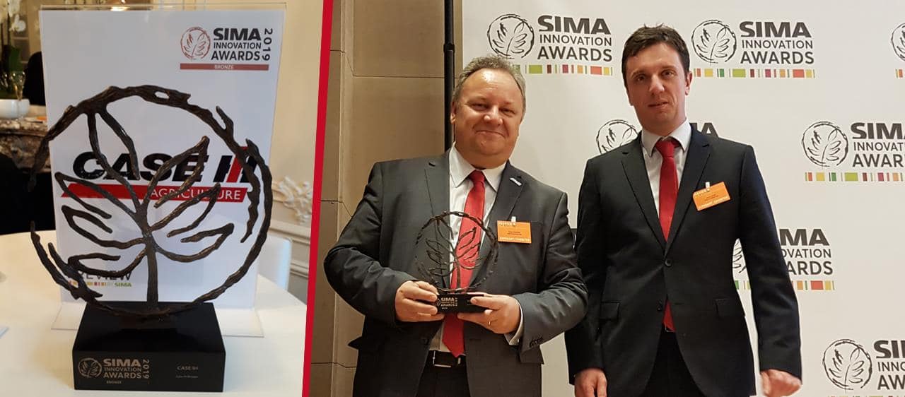 Il nuovo sistema di diserbo elettrico XPower vince la medaglia di bronzo per Case IH agli Innovation Awards del SIMA 2019